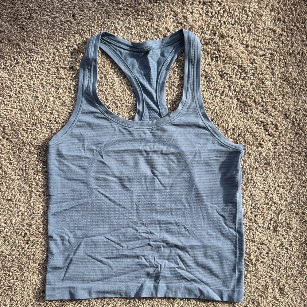 Lululemon Swiftly Tech Women's Blue Racerback Tank Top